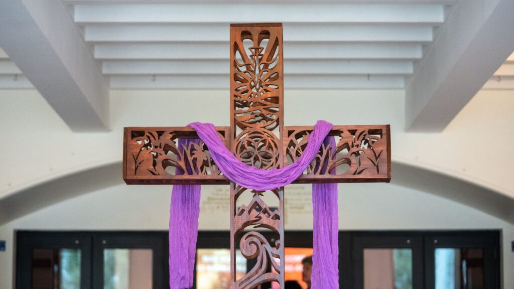 Entrance Welcoming Cross